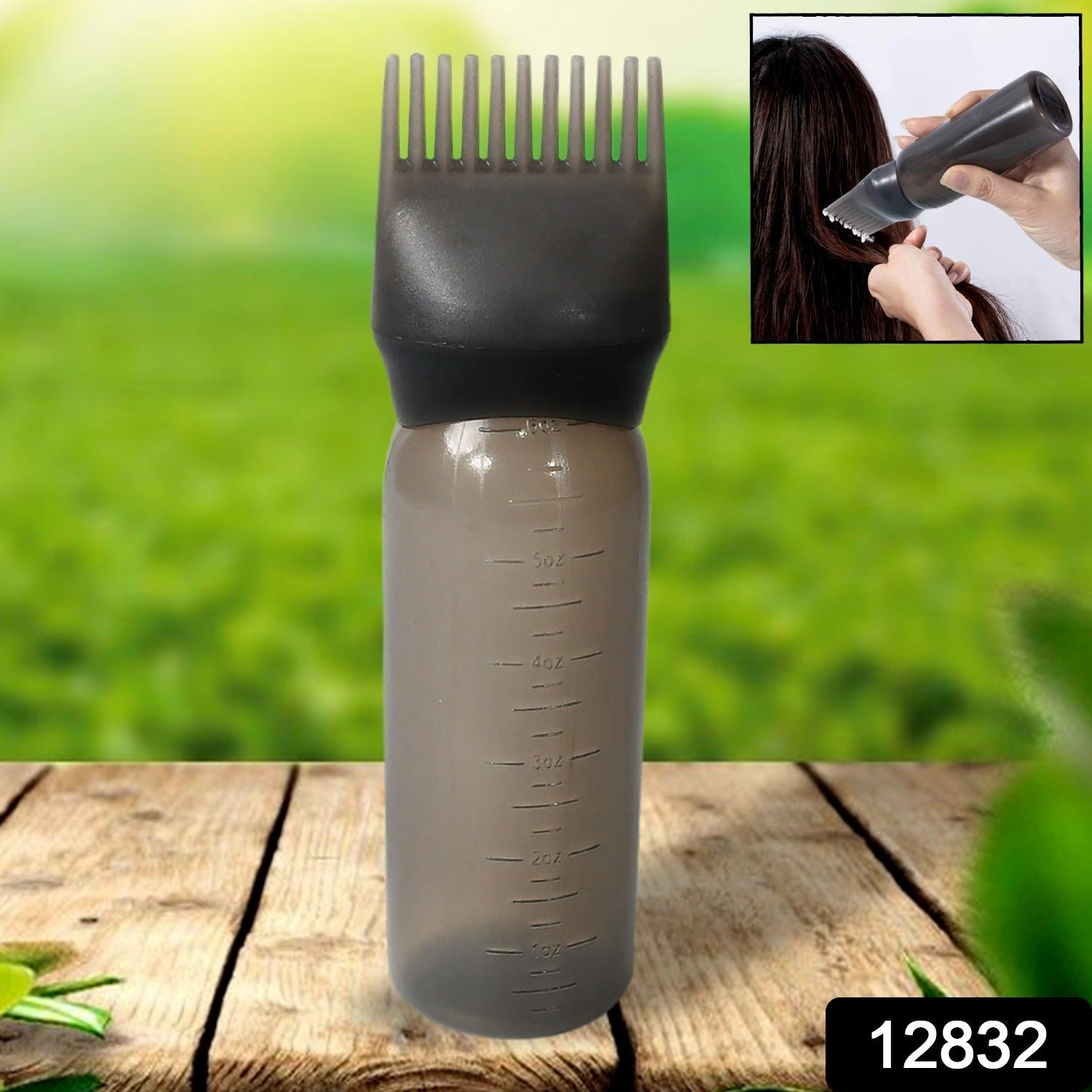 Comb Applicator Bottle, Hair Oil Applicator Bottle for Hair Dye Bottle Applicator Brush with Graduated Scale, Professional Brush Applicator Comb Hairdressing Coloring Styling Tool (1 Pc), Hair accessories Comb Applicator Bottle, Hair Oil Applicator Bottle for Hair Dye Bottle Applicator Brush with Graduated Scale, Professional Brush Applicator Comb Hairdressing Coloring Styling Tool (1 Pc), Hair accessories